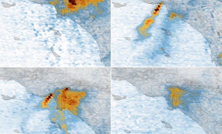 Mata Nasa di langit mengungkapkan krisis polusi udara tersembunyi LA Mata Nasa di langit mengungkapkan krisis polusi udara tersembunyi LA