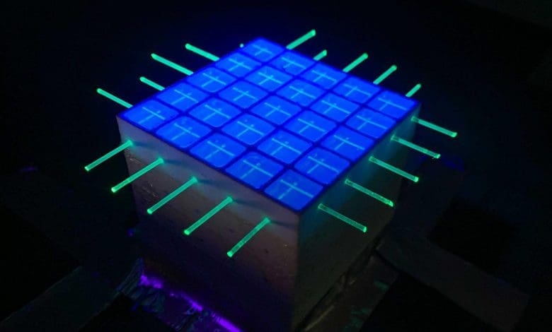 Ilmuwan mencetak 3D Masa depan deteksi partikel